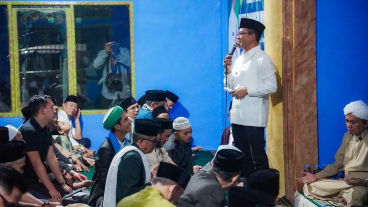 Safari Ramadan dan Tarling Bupati Bandung di Masjid Ashobarna Desa Jatisari