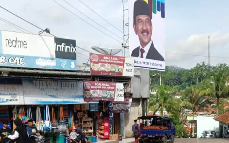 Billboard Yayat T Soemitra Bermunculan, Maju jadi Bupati Bandung Barat?