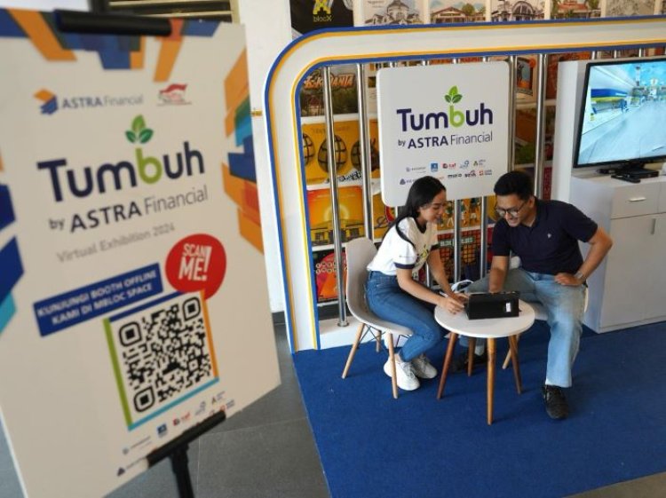 Pop Up Booth Tumbuh by Astra Financial Gebrak Kota Bandung