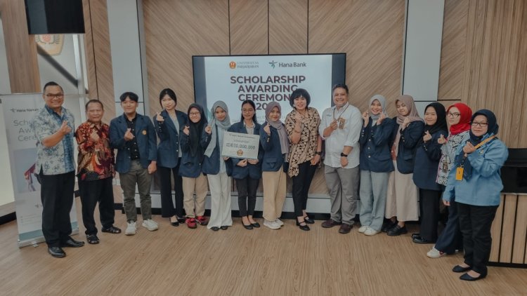 Hana Bank Salurkan Beasiswa Total Satu Miliar Rupiah, Dukung Pendidikan di Indonesia