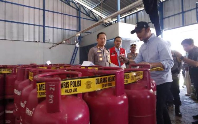 Empat Tersangka Penyuntik Tabung Gas di Baleendah Diciduk Aparat Polresta Bandung