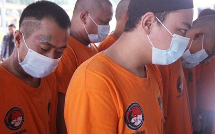 84 Tersangka Bandar Narkotika Diamankan Polres Bogor, 2 Orang Diantaranya Kaum Hawa