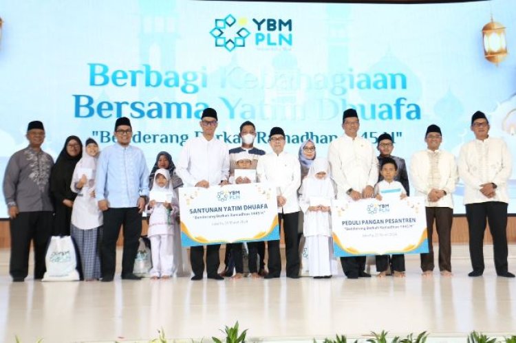 Ramadan Ini, Yayasan Baitul Maal PLN Kembali Salurkan Bantuan Anak Yatim, Dhuafa Hingga Kaum Difabel