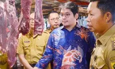 Komisi IV DPR-RI Mengecek Kenaikan Harga Pangan di Pasar Cibinong