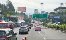 Mengejutkan, Jalur Puncak di Simpang Gadog Masih Lancar, Polisi Hanya Berlakukan Ganjil-genap