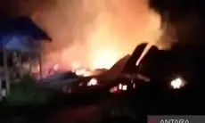 Ditinggal Mudik, Satu Rumah di Mukomuko Terbakar