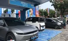 SPKLU di Rest Area KM 57A Tol Japek Diminati Pengendara Mobil Listrik