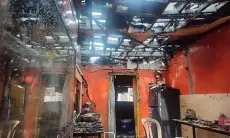 Warung Nasi Padang di Kliningan Terbakar