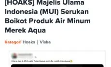 Kemenkominfo Cap Hoaks Isu MUI Serukan Boikot Produk Air Minum Merek Aqua