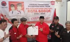 Bacawalkot Bogor Muda Daftar ke PDIP, Andrian Dimas Prakoso Tawarkan Program Bogor Bekerja 