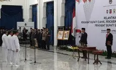 Lantik 3 Pj Kepala Daerah, Bey Machmudin Minta Jaga Integritas