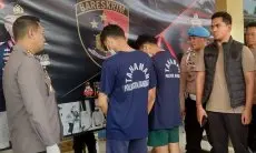 Polisi Ciduk para Tersangka Pelaku Pengeroyokan di Jalan Laswi Ciparay yang viral di Media Sosial