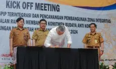 Wujudkan Antikorupsi di Kota Bandung, Seluruh Perangkat Daerah Teken Pakta Integritas dan Komitmen Bersama