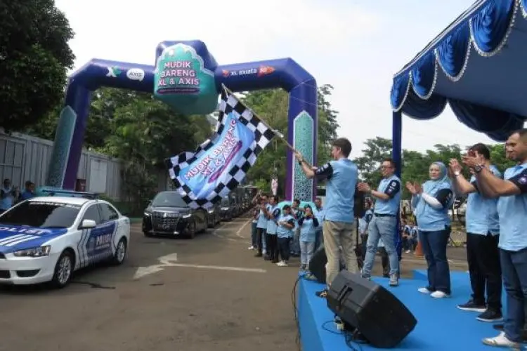 Mudik Bareng XL Axiata, Retailer dan Karyawan Pulang Kampung Gratis