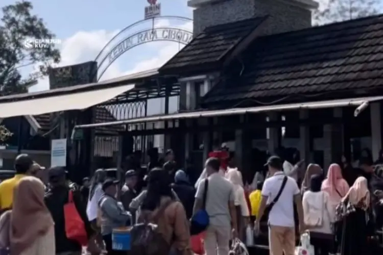 Belasan Ribu Wisatawan Kunjungi Objek WIsata di Cianjur
