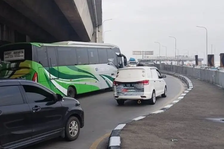 Arus Balik Lebaran 2024 di Nagreg Mulai Landai