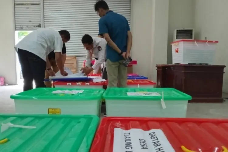 Digugat PPP dan Golkar, KPU Kabupaten Bogor Buka Kotak Suara