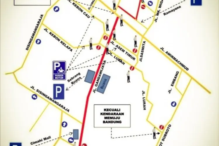 Selama Event Cimahi Menari Sejumlah Ruas Jalan Bakal Ditutup, Hindari Jalur ini
