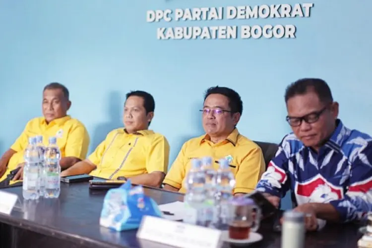 Safari Politik Jaro Ade Cabup Bogor 2024 Sambangi PKB dan Demokrat 