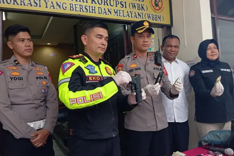 Cuma 10 Menit Terima Laporan dari Command Center, Preman Bersenjata Air Gun Berhasil Diringkus Polisi