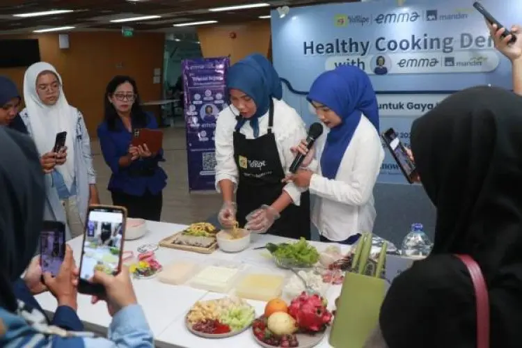 AXA Mandiri Gelar Healthy Cooking with Emma untuk Mendorong Gaya Hidup Sehat