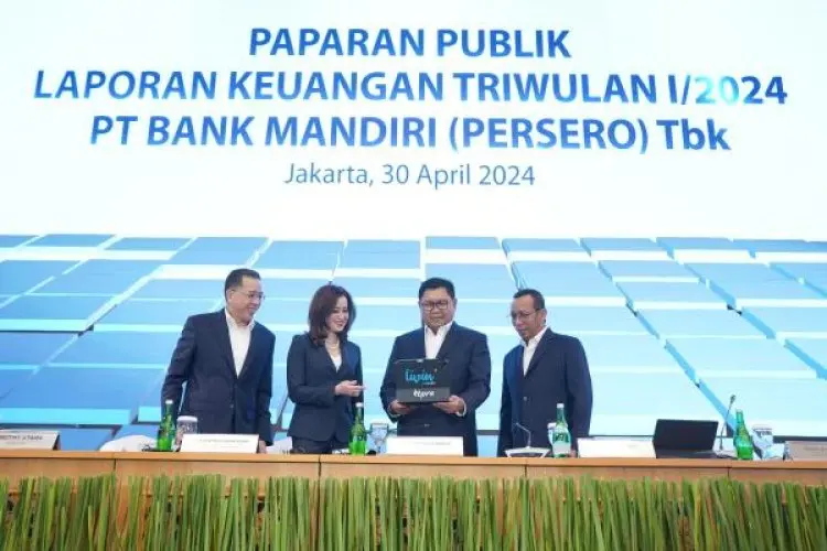 Kuartal I 2024, Bank Mandiri Catat Realisasi Kredit Tembus Rp1.435 Triliun