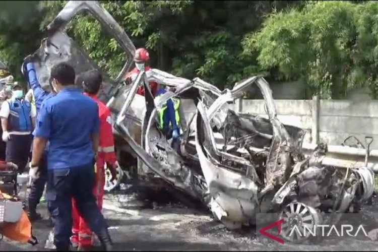 Sembilan Orang Meninggal dalam Kecelakaan KM 58 Mengalami Luka Bakar