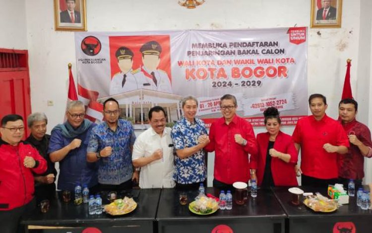 PAN Kota Bogor Gencar Silaturahmi Politik, Kawal Dedie A Rachim Ikut Penjaringan PDIP 