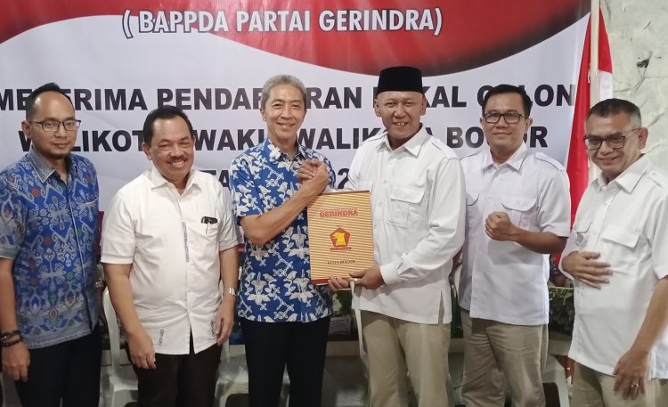 Di Pilwalkot Bogor 2024 Peluang Koalisi PAN dan Gerindra Kota Bogor Terbuka Lebar, PAN 15 Tahun Setia kepada Prabowo 