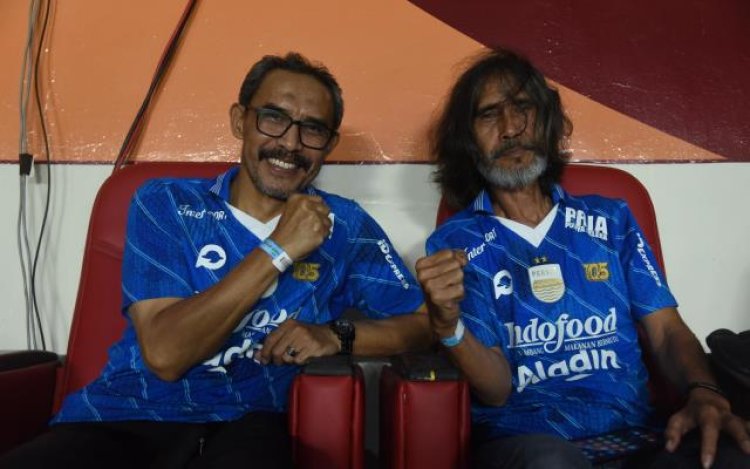 Hadir di Laga Persib vs Borneo FC, Ini Ungkapan Dua Legenda Maung Bandung