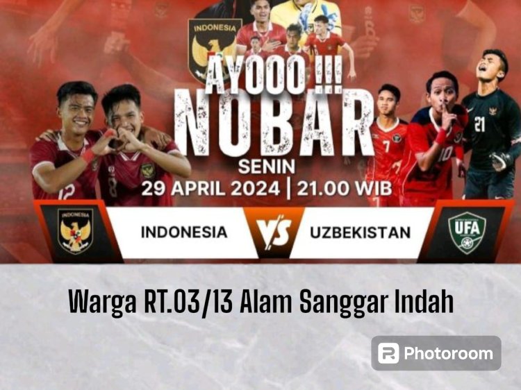 Saksikan Momen Bersejarah, Warga Asir-Adenium Gelar Nobar Semi Final Piala Asia 2024