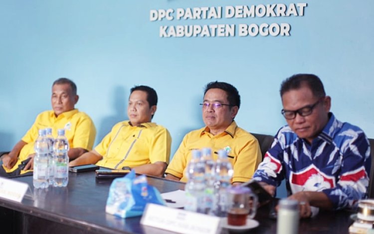 Safari Politik Jaro Ade Cabup Bogor 2024 Sambangi PKB dan Demokrat 