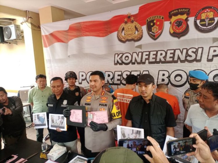 Polresta Bogor Kota Berhasil Meringkus Manager Yang Gelapkan Ratusan Juta Uang Ramen Hotmen