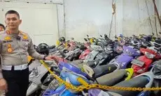 Duh..Ratusan Motor Hasil Penindakan Tilang Masih Belum Diambil Pemilik