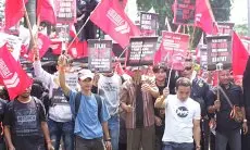 Masyarakat Nanggung Ontrog Kantor ATR/BPN Kabupaten Bogor, Ini Tuntutannya