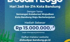 Warga Kota Bandung, Yuk Ikuti Sayembara Logo Hari Jadi ke-214 Kota Bandung