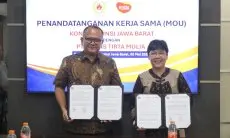 KONI Jabar Resmi Jalin Kerjasama Dengan PT Amidis Tirta Mulia