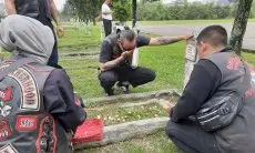Tabur Bunga di TMP Cikutra, BB1%MC Indonesia: Eksistensi Kami, Berbakti untuk Negeri