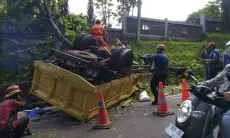 Satu Orang Tewas Dalam Kecelakaan Truk di Cipageran