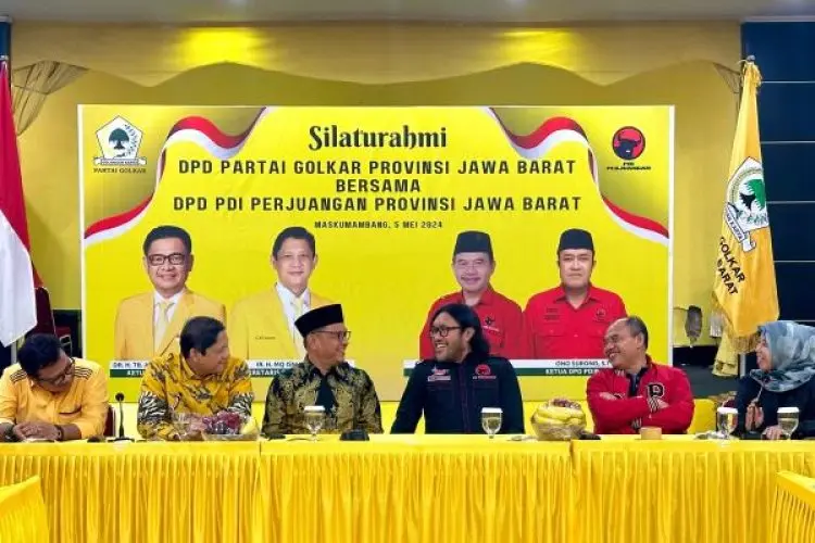 Silaturahmi ke Golkar, PDIP Jabar Buka Kans Koalisi Hadapi Pilkada 2024