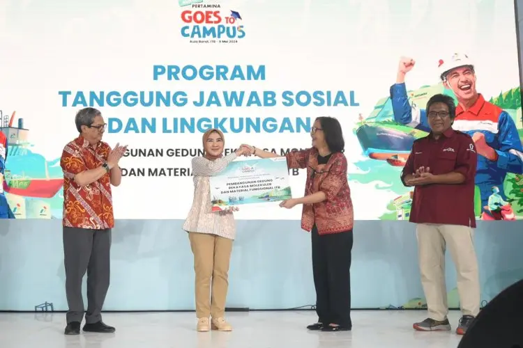 Komitmen Dukung Peneliti Muda, Pertamina Bangun Gedung Rekayasa Molekuler di ITB