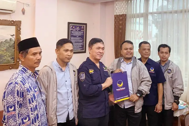 Berharap Dukungan Milenial, Fuad Kasyfurrahman Daftar Cabup Bogor dari Partai Nasdem