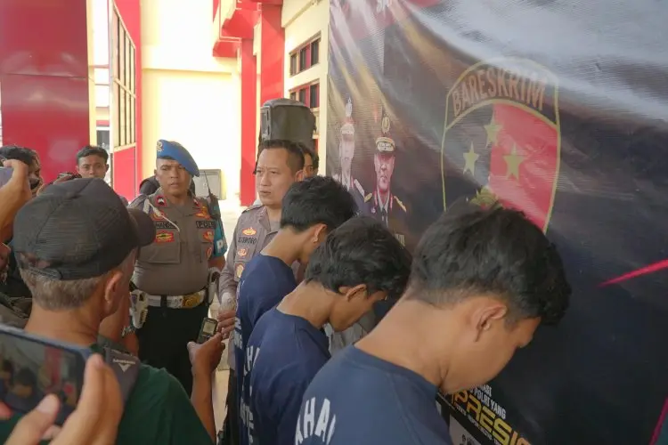Polisi Ciduk empat Pemuda Pelaku Pengeroyokan di Cicalengka