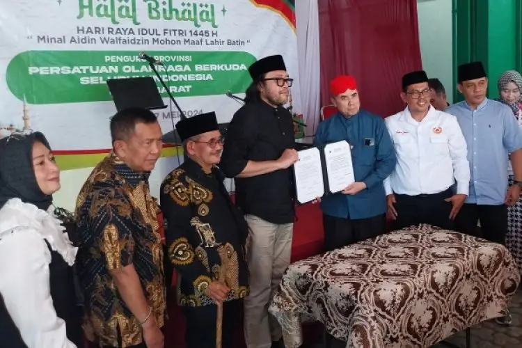 Pengprov Pordasi Jabar Resmi Jalin Kerjasama dengan Forum Pondok Pesantren Jabar