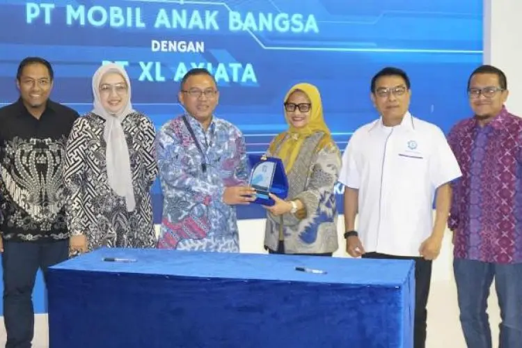 Dukung Industri Mobil Listrik Nasional, XL Axiata Sediakan Layanan ICT untuk PT Mobil Anak Bangsa