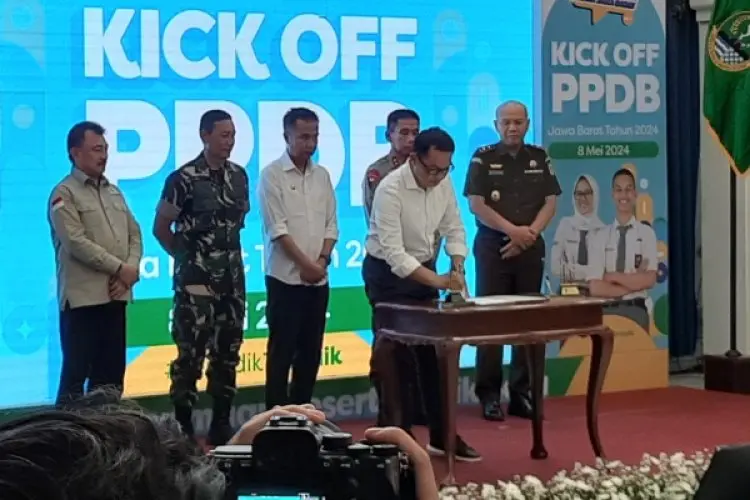Pemprov dan Forkopimda Jabar Tandatangani Komitmen Bersama Jaga PPDB 2024