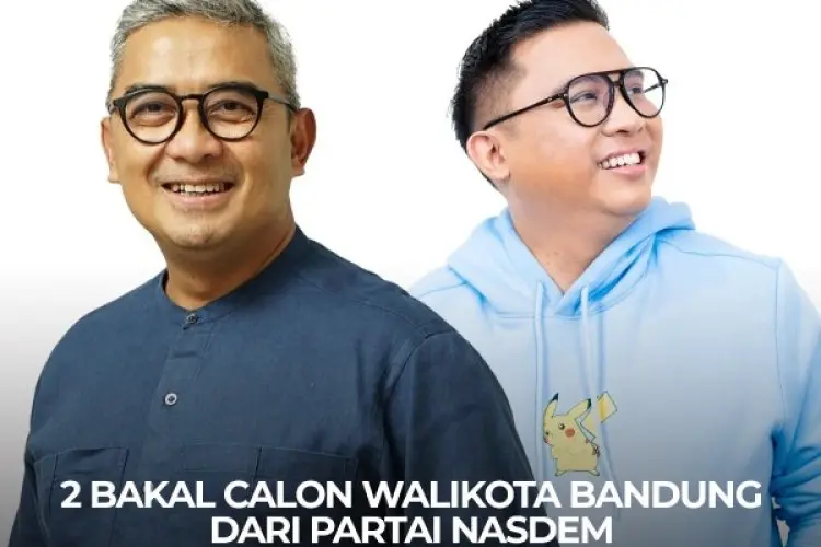 Pilwalkot Bandung 2024, Nasdem Unggulkan Muhammad Farhan dan Rendiana Awangga
