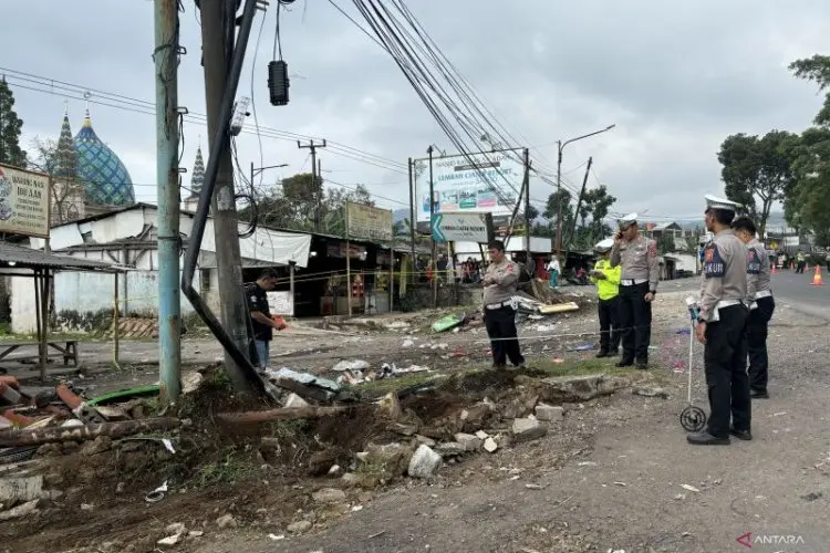 Ini Hasil Sementara Penyebab Kecelakaan Bus Terguling di Ciater Subang