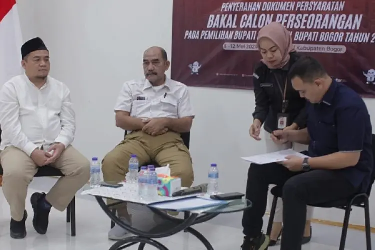 Pilbup Bogor 2024, Calon dari Jalur Perseorangan Minta Waktu Tambahan Pengunggahan Dukungan