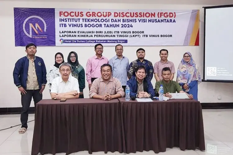 ITB Vinus Bogor Persiapkan Akreditasi ke BAN-PT